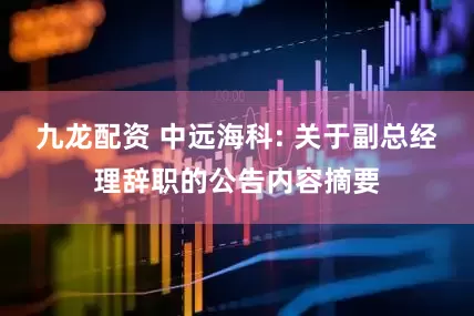 九龙配资 中远海科: 关于副总经理辞职的公告内容摘要